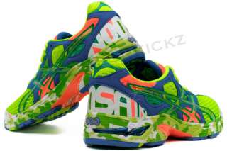 Asics Noosa Tri 7 Pop Yellow Green Glow T214N 0784 Mens Running Shoes 