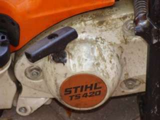 STIHL TS420 Concrete Cut Off Saw 14 TS 420 ~ Great Power  