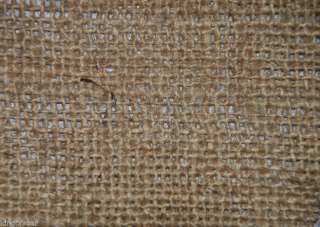Burlap Sandbag Fabric Material Sold By The Yard   WW2  