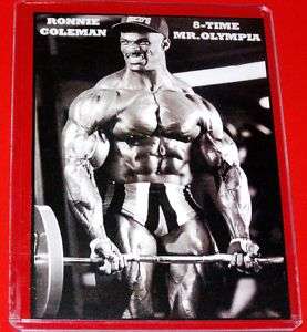 Ronnie Coleman 8 Time Mr Universe Body Builder Magnet  