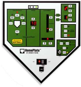 HOMEPLATE AUTOMATED Softball Pitching Machine By SPORTS TUTOR  