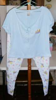 Looney Tunes Tweety Bird Pajamas, Cotton/Polyester, Size L, Blue 