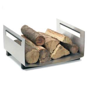 Blomus CHIMO Square Fireplace Wood Log Rack Holder  
