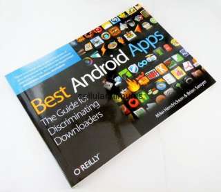 New Best Android Apps Guide Book by OReilly for Android OS Market 