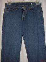 BFS03~LUCKY BRAND DUNGAREES Mid Rise Flare Leg Blue Jeans Size 6/28 