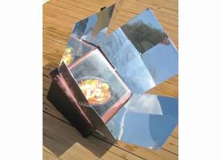 SOLAR OVEN SUN POWERED COOKER STOVE PORTABLE GRILL SALE WATER HEATER 