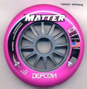Matter Defcon F1 LT Purple 110mm Speed Skate Wheels  
