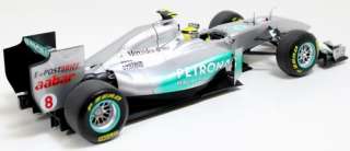 2011 Nico Rosberg Mercedes GP Petronas Showcar 118 Scale Diecast 