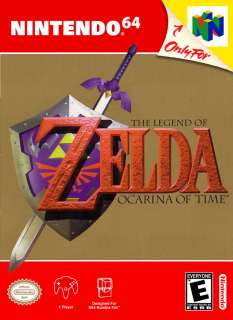 The Legend of Zelda, Ocarina of Time for the N64, Deluxe Game Case *no 