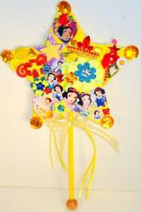 OOAK Large Star Disney Princess Wands Party Favors  