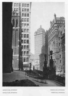 Pennsylvania PITTSBURGH. Old Vintage Print.Hoppe.1930  