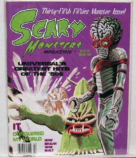 SCARY MONSTERS Magazine # 35 UNIVERSAL HITS OF THE 50s  
