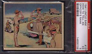 1941 Gum, Inc. UNCLE SAM #12 PSA 5  