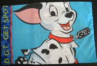 Disney 101 Dalmatians Kids Character Blue Pillow Case  