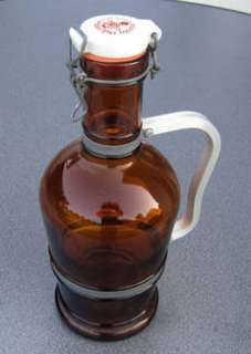 Bier Glas Flasche, 2 Liter, ca. 35 cm hoch, ALU   Henkel in Bayern 