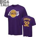 Magic Johnson Big & Tall Los Angeles Lakers Name and Number T Shirt