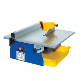 Master Cut 3/5 HP Direct Drive Motor Wet Tile Saw with 7 in. Diamond 
