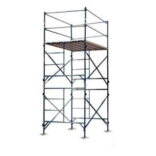   ft. 2 Story Commercial Grade Scaffold Tower 2000 lb. Load Capacity