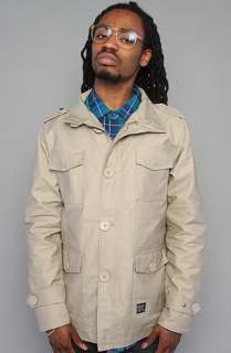 KR3W The Manchester Canvas Jacket in Khaki  Karmaloop   Global 