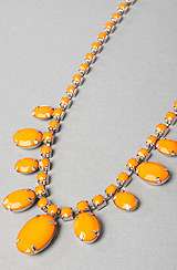Accessories Boutique The Pretty Me Necklace in Orange