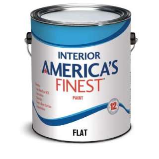 Americas Finest 1 Gallon Flat Interior Paint AF1212 01 at The Home 