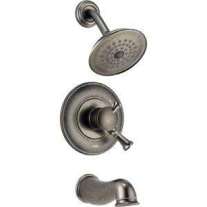 Lockwood 1 Handle Single Spray Tub and Shower Faucet Trim in Aged 