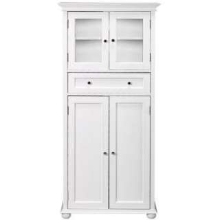   Bay 25 in. W 4 Door Tall Cabinet in White 4772910410 