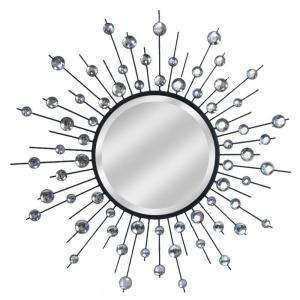   Collection Silver 32 In. Diamond Mirror 0224610450 