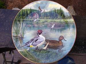 VINTAGE JERNERS DUCKS COLLECTIBLE PLATE THE PINTAIL  