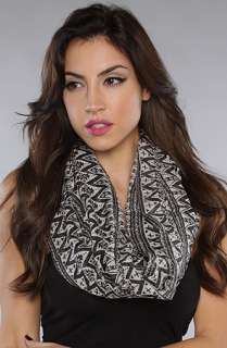 ONeill The Riley Scarf in Black and White  Karmaloop   Global 