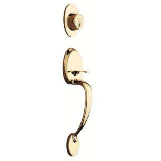 Brinks Polished Brass Doorlock Handleset 2057 105 1  