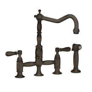 American Standard Culinaire 2 Handle Side Sprayer Kitchen Faucet in 