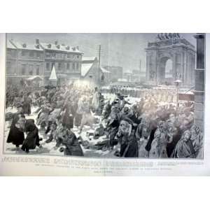 Massaker An Narva Tor St Petersburg Russland 1905  Küche 