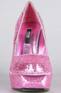 Senso Diffusion The Agnes Shoe in Pink Glitter  Karmaloop 