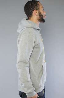 WeSC The Overlay Hoody in Grey Melange  Karmaloop   Global 