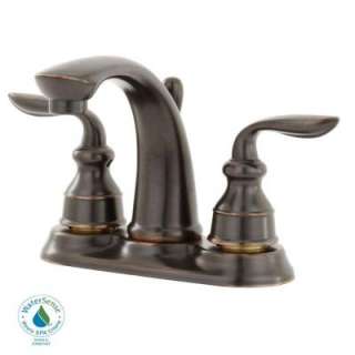 Pfister Avalon 2 Handle High Arc 4 In. Centerset Bathroom Faucet in 