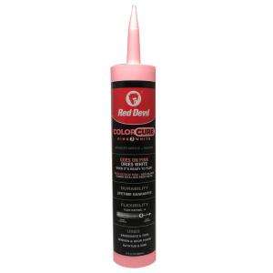 Red Devil ColorCure 9.5 Oz. Pink to White Sealant 576 at The Home 