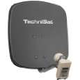 TechniSat SAT Außenanlage DigiDish 45 grau 1345/2882 von TechniSat