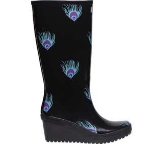 Wedge Welly Peacock      Shoe