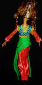 Balinese Dancer ~ OOAK Barbie doll Bali World doll INTERNATIONAL Mini 