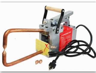   ELECTRIC SPOT WELDER *1/8 METAL WELDING MACHINE w/extra tips  