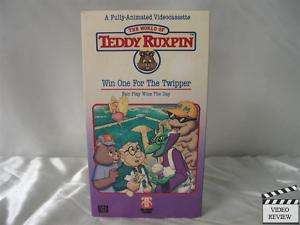 Teddy Ruxpin   Win One For The Twipper VHS  