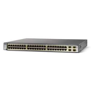 Cisco WS C3750 48PS S Catalyst 3750 48PS SMI Network Switch   48 Port 