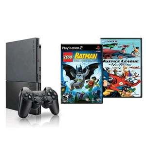 PS2) LEGO Batman Limited Edition Bundle   PlayStation 2 System, LEGO 