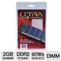 Click to view Ultra 2048MB PC5400 DDR2 667MHz Memory