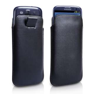 Zubehör Für Das Samsung Galaxy S3 SIII S III i9300 Leder Beutel 