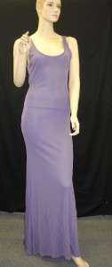 NWT JEAN PAUL GAULTIER Long Purple Dress 42 8 $1495  