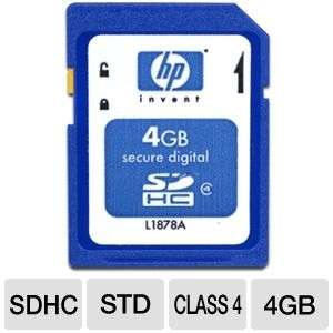 HP 4GB Secure Digital High Capacity Card (SDHC) 