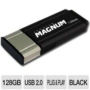 Patriot PEF128GMNUSB Magnum Aluminum USB Flash Drive   128GB, USB 2.0 