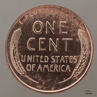 1953 Proof Lincoln Wheat Penny Cent US Coin  